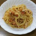 逆さナマズ's cooksnap of when they made ツナ缶キャベツパスタ♪簡単トマト缶で.