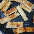 ★がめがめし★'s cooksnap of when they made 餃子の皮でチーズ揚げ♥.