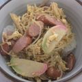 GASPAPA's cooksnap of when they made 節約❗ウインナーもやし炒めの卵丼♪♪♪.