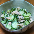 mycook7's cooksnap of when they made 箸やすめに☆きゅうりのツナごま和え.