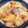 ✼御影✼'s cooksnap of when they made 簡単過ぎるいわしの味噌煮缶と大根の煮物.