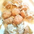 くまぼや's cooksnap of when they made 皮なし焼売団子.