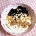 れもん12's cooksnap of when they made 黒豆ヨーグルト☆きな粉胡麻たっぷり。.