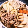 ねこ♪たま's cooksnap of when they made 豚しゃぶですき焼き!(^^)!.