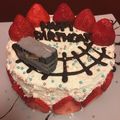 hinaphy's cooksnap of when they made 簡単！２段ケーキ♡こどもの日や誕生日に♬.