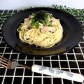 ３匹の大ぶたママ's cooksnap of when they made わさびクリームパスタ.