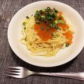 kuniokunie's cooksnap of when they made 男が惚れる酒の友【いくらの和風パスタ♡】.