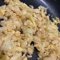 するめジャパン's cooksnap of when they made 白菜しらすチャーハン～バター醤油味✿.