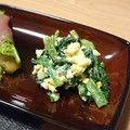 あず7225's cooksnap of when they made ほうれん草と卵のマスタードマヨサラダ.