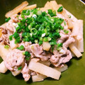 おちゃむ夫人's cooksnap of when they made シャキシャキ★長いもと豚肉の炒め物★.
