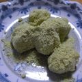 あるる345's cooksnap of when they made おから de 簡単おやつ♪おからきなこ餅.