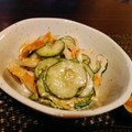 アスカチャチャ's cooksnap of when they made ちくわときゅうりの胡麻マヨ和え♡簡単節約.