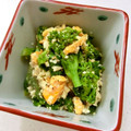 あっこ姉's cooksnap of when they made 朝昼夕♪菜の花と豆腐と炒り卵の炒め物.