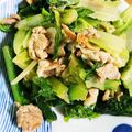 ｃｏｎａｃｏ's cooksnap of when they made 早っ！超シンプル！ロメインレタス豚肉炒め.