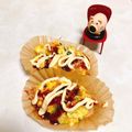 おかぶ〜ま's cooksnap of when they made お弁当にﾅﾝﾁｬｯﾃお好み焼き風玉子焼♡.