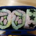 音符ちゃん's cooksnap of when they made レインボーロール寿司.