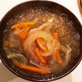 waikoable's cooksnap of when they made 鳥のスープ★を利用した酸辣湯.