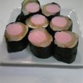 たにぽん's cooksnap of when they made お餅☆おさかなソーセージ海苔チーズロール.