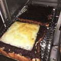 sapyo's cooksnap of when they made ココアでブラウニー風トースト.