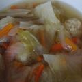 クックH86AFM☆'s cooksnap of when they made はくさいと肉団子のスープ.