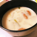 にきてぃー's cooksnap of when they made かぶとソーセージのコンソメミルクスープ♪.