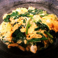 ｶｯﾊﾟ。's cooksnap of when they made 簡単♪【ほうれん草と玉子のマヨ炒め】.