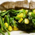maruru-nn's cooksnap of when they made 簡単！ほうれん草とコーンのバター炒め.