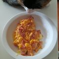 賢くんママ's cooksnap of when they made ✿ハムとチーおむれつ✿.