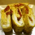 maruru-nn's cooksnap of when they made ツナとミニトマトの厚焼き玉子.