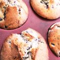 クック3Q67J5☆'s cooksnap of when they made HMで簡単！ブルーベリーのマフィン.