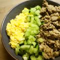 maruru-nn's cooksnap of when they made 簡単♡三色そぼろ丼.
