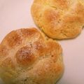 ♡ママ♡♡'s cooksnap of when they made ♥︎さくふわ簡単HMメロンパン♥︎.