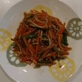 ましゃこまま's cooksnap of when they made えのきと人参とピーマンのキンピラ.