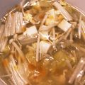 新人母ちゃん's cooksnap of when they made ぽかぽか 白菜とえのきの生姜スープ.