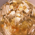 新人母ちゃん's cooksnap of when they made ぽかぽか 白菜とえのきの生姜スープ.