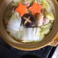 ネコのみさき's cooksnap of when they made 鶏肉と白菜の☆シンプル鍋.