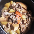 SORxSIR's cooksnap of when they made 豚肉と厚揚げの煮物.