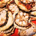 リコば's cooksnap of when they made 鶏だんごでれんこんのはさみ焼き.