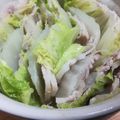 チーザ's cooksnap of when they made レンジで超簡単☆豚肉と白菜のミルフィーユ.
