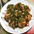 ののっく's cooksnap of when they made 大人も子どもも！たこ焼ならぬちくわ焼き！.