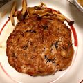 Nana983's cooksnap of when they made ふっくら柔らか豚とうふバーグ＊照りソース.