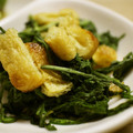 maruru-nn's cooksnap of when they made 春菊と油揚げのおひたし.