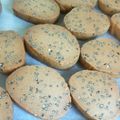 たけ☆ゆきどん's cooksnap of when they made 黒胡麻ときなこのクッキー.