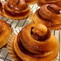 himawari13's cooksnap of when they made 甘い香りの シナモンロール（手ごね）.