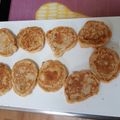 実希ちゃん's cooksnap of when they made 離乳食☆きな粉豆乳入りホットケーキ☆.