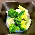 yoyoよーよー's cooksnap of when they made 帆立とブロッコリーのバターしょうゆ炒め☆.