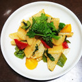 おにぎり99's cooksnap of when they made 大葉と長芋のバター醤油炒め.