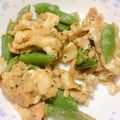 じゅるちゃん's cooksnap of when they made スナップえんどうのふわふわたまご.