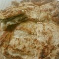 眠れる野良猫's cooksnap of when they made 餃子の皮入豚薄切り重ね焼き.