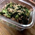 marica猫's cooksnap of when they made かぶの葉っぱと豚ひき肉のふりかけそぼろ.